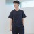 남성 크루넥 사이드포켓 스크럽 티셔츠/네이비-ET-103M-1